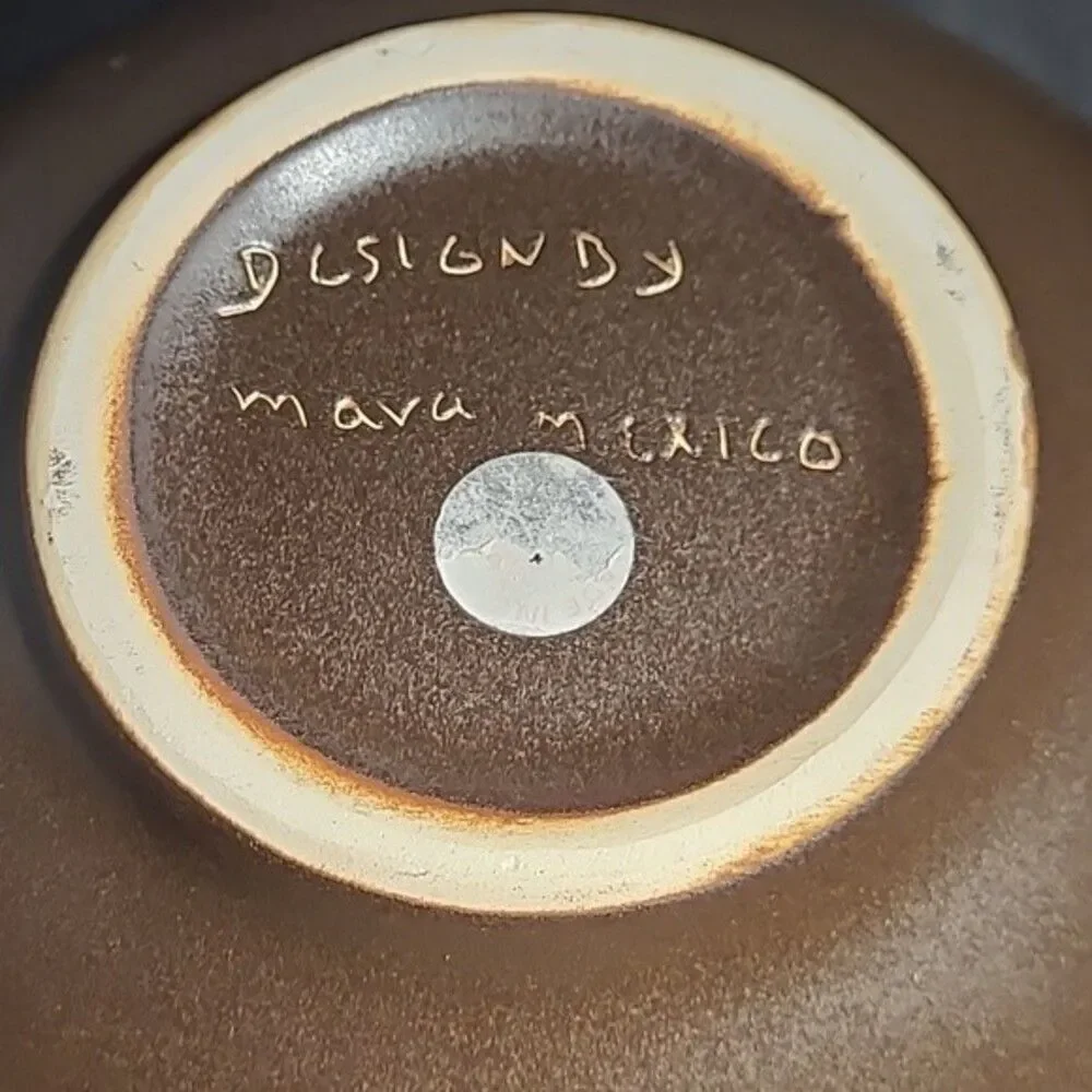 HANDCRAFTED BOWL DESIGNED BY MARA | DESERT QUAIL SOUTHWESTERN POTTERY